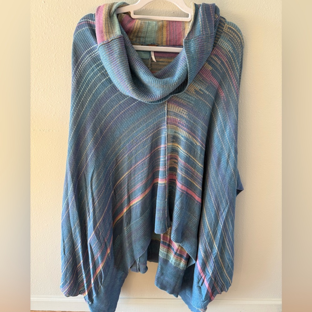 Free People SOLD OUT poncho tunic sweater